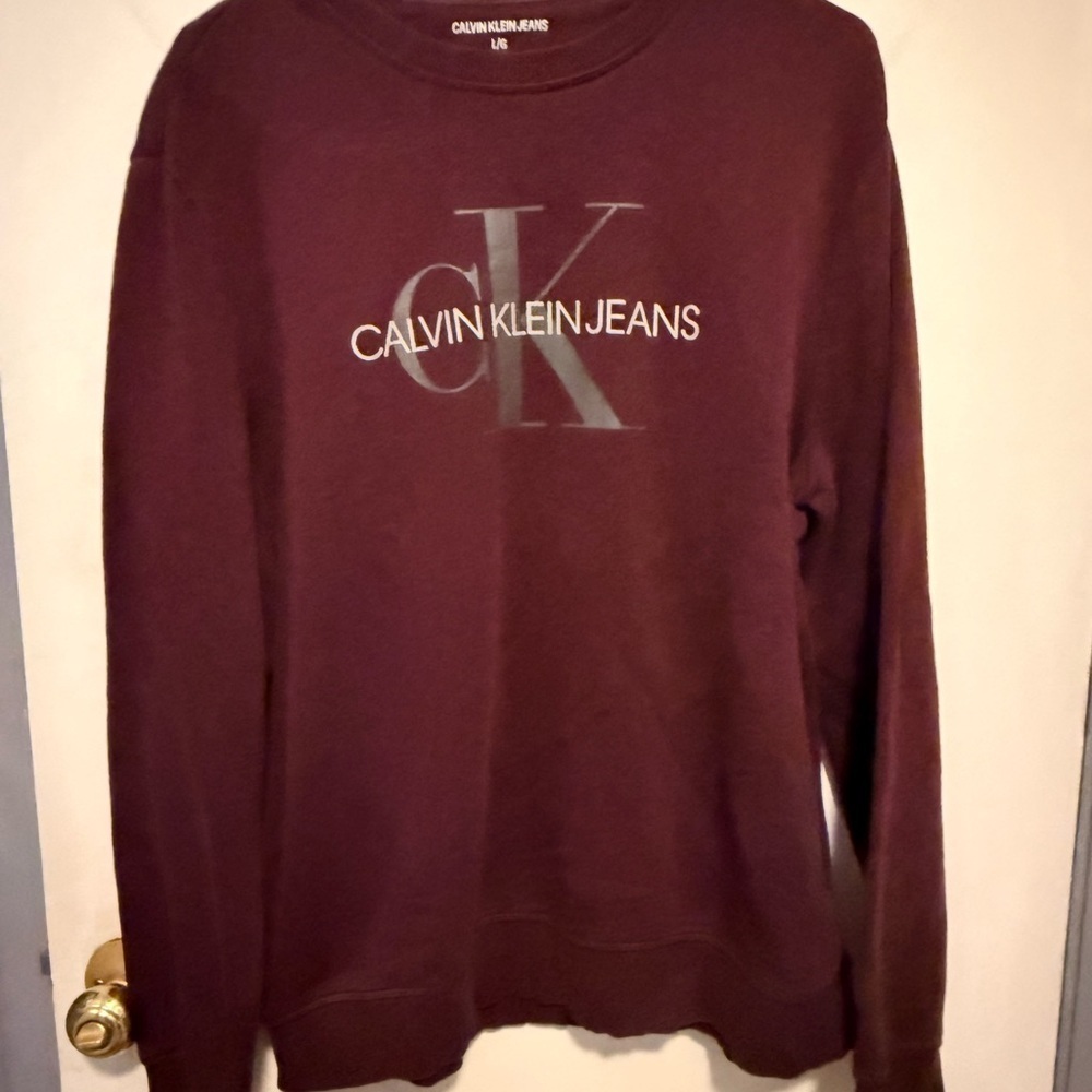 Calvin Klein Jeans Deep Maroon Top